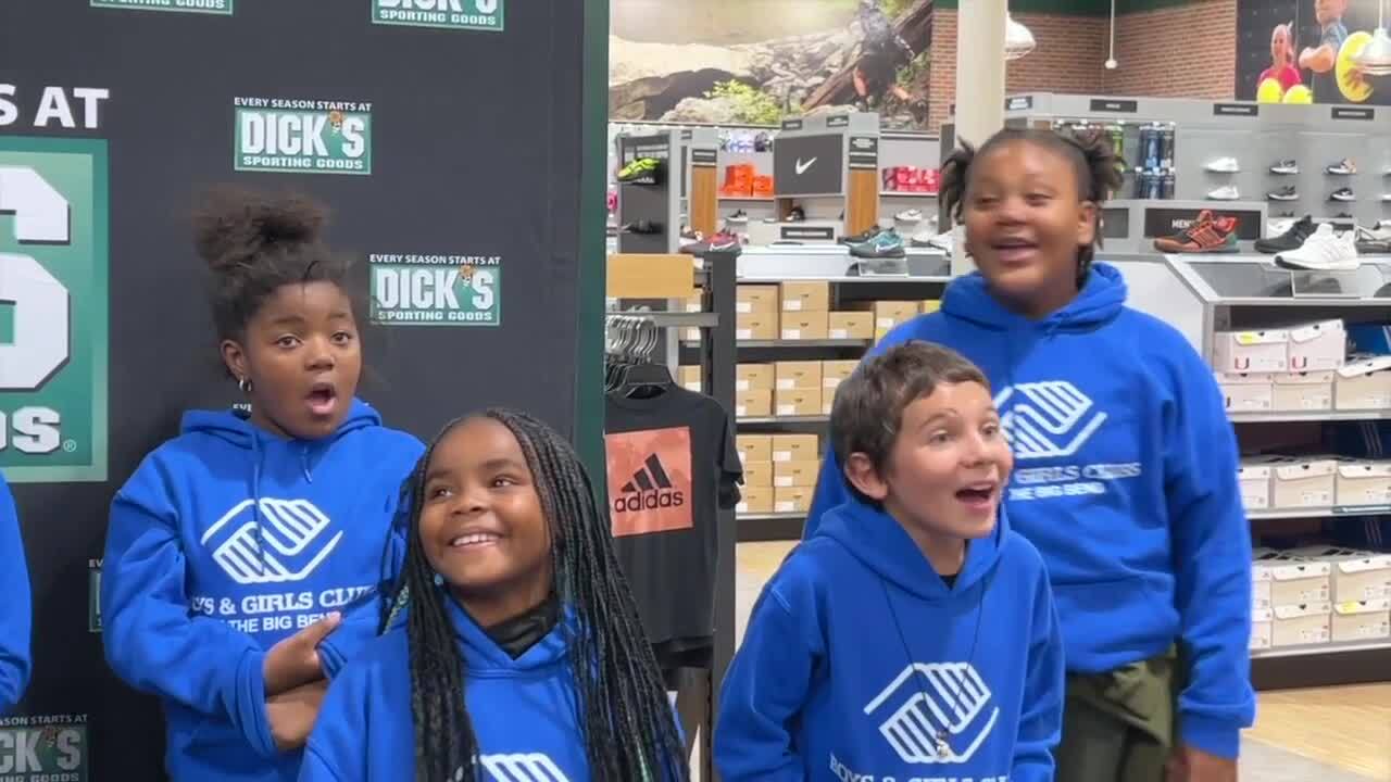 Children with shocked, happy faces